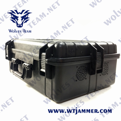 360W GSM WIFI 5.8G Portable Signal Jammer GPS Cell Phone 6 Channels