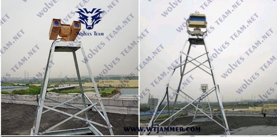 Omni Antenna 2500 Meters IED Bomb Jammer 0.24m/S GPS RF Jammer
