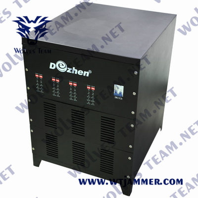 12 Bands 1200W Military Signal Jammer VIP Protection 500m 240VAC