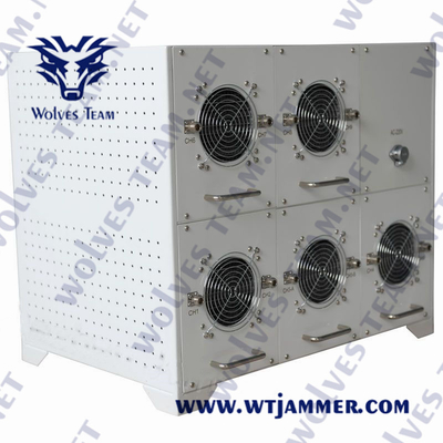 330W IED Bomb Jammer WIFI VHF UHF GPS 4G 5G With DDS Convoy System