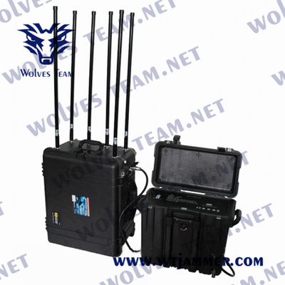 330W IED Bomb Jammer WIFI VHF UHF GPS 4G 5G With DDS Convoy System