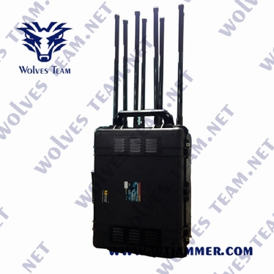 RF Waterproof Outdoor Signal Jammer 400W For GSM CDMA UMTS