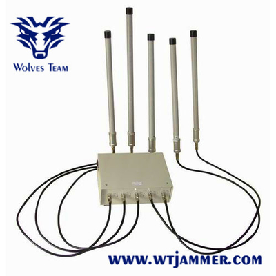 AC220V 75W Cell Phone Scrambler High Gain For CDMA GSM 3G 4G LTE