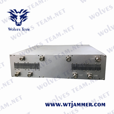 CDMA GSM Mobile Phone Jammer DCS 3G 4G 5G 240VAC 100m Lojack