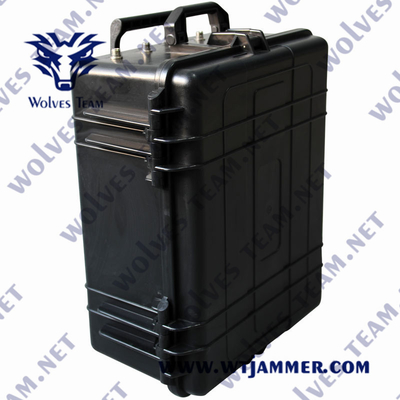 Military Units Handheld Signal Jammer 500 Meters GSM WIFI GPS 8 Bands