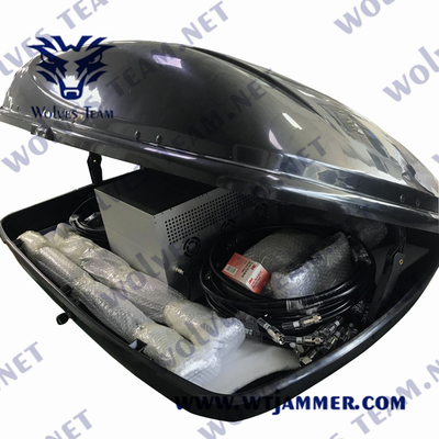 500 Watt Vehicle Signal Jammer DDS Lojack GSM WIFI GPS 500 Meters