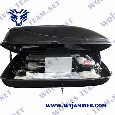 500 Watt Vehicle Signal Jammer DDS Lojack GSM WIFI GPS 500 Meters