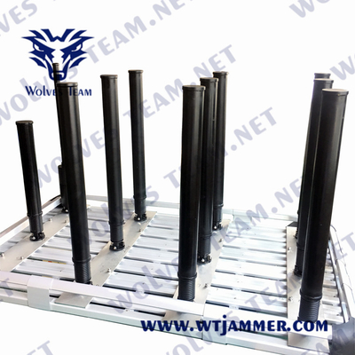 GSM LTE Bluetooth Signal Jammer WiFi WLAN WiMAX GPS VHF UHF 500W DC27V