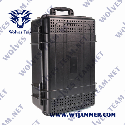 500W Manpack Mobile Phone Jammer 520MHz GSM 3G 4G 5G For IED Attack