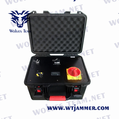 Portable GSM Mobile Phone Jammer 500W 3G 4G 5G Spare Battery CDMA