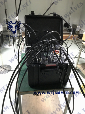 700–6000MHz Wireless Signal Jammer Aluminum Alloy Lojack RF