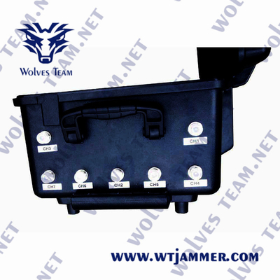 1000W IED Bomb Jammer 20MHz-6000MHz WLAN WiFi 2.4g Wireless Network