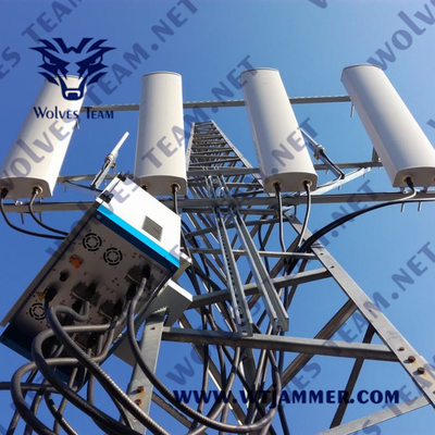 600w Signal Jammer Military 2g 3g 4g Wifi Vhf Uhf Customize Frequency