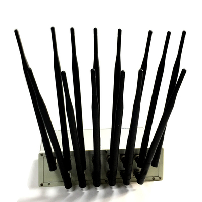 12 Bands 3G 4G 5G Cell Phone Jammer Lojack Remote Control All Bands Signal Jammer