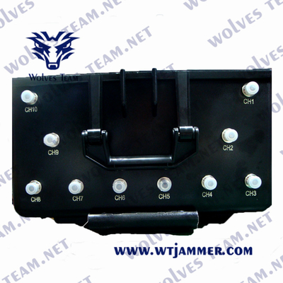 Shielding Range 500m Powerful Waterproof Cell Phone Jammer Blocking GSM850/900MHz 5G Jammer
