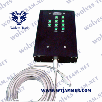 Shielding Range 500m Powerful Waterproof Cell Phone Jammer Blocking GSM850/900MHz 5G Jammer