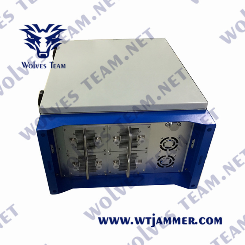 IP68 Cellular Cell Phone GSM CDMA 2G 3G 4G 5G GPSL1 WiFi2.4GHz Signal Jammer Frequency Blocker Outdoor use