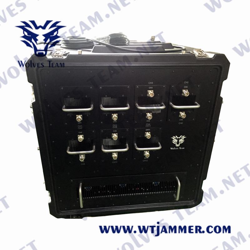 12Bands High Power Full Frequency All Cell Phone Jammer and Customize frequency 20-3000MHz Signal Jammer