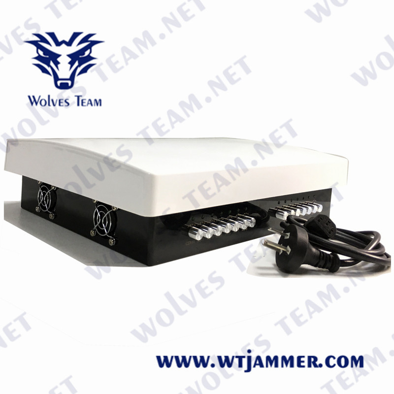 Cellular 700MHz-6000MHz Signal Jammer 100 Meters GSM 3G 4G 5G Mobile Phone Jammer