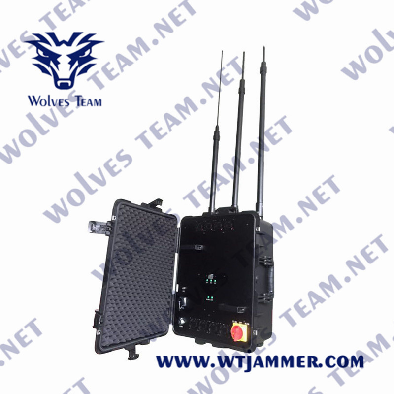 Jamming Radius 300-1000m According To Signal Density Of Mobile Network Digital Signal Jamming Power Blocker With Ac Adapter AC 230V