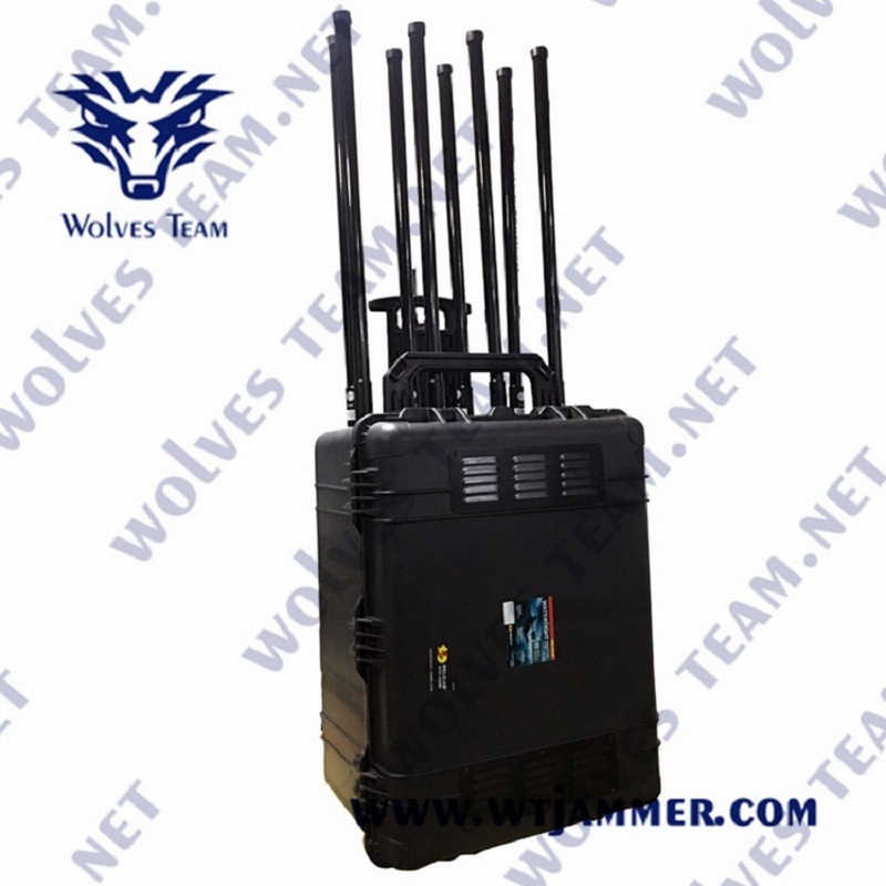 Each Frequency Controlled VHF UHF WIFI Cell Phone Signal Jammer By Independent RF On/off Switches