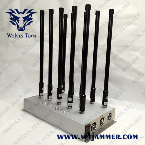VHF UHF GSM 3G 4G 5G Mobile Phone Signal Jammer GPS WiFi/Bluetooth Lojack Jammer Meeting Room use