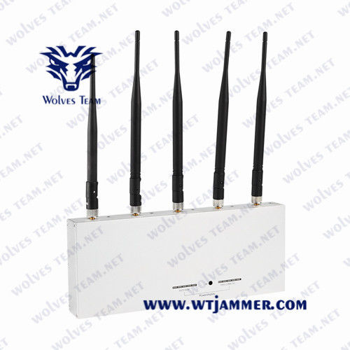 10W Powerful GPS Signal Jammer Glonass All GPS L1 L2 L3 L4 L5 50 To 60Hz Long Lifespan 80 meters