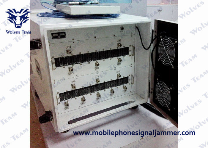 13Bands Adjustable High Power Signal Jammer All Frequency 20-3600MHz All Cell Phone 5G Signal Jammer