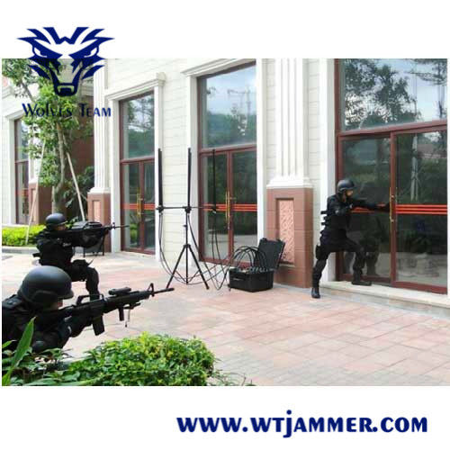 Portable 8 Bands GPS 2G 3G 4G GSM 530W RCIED IED Bomb Jammer