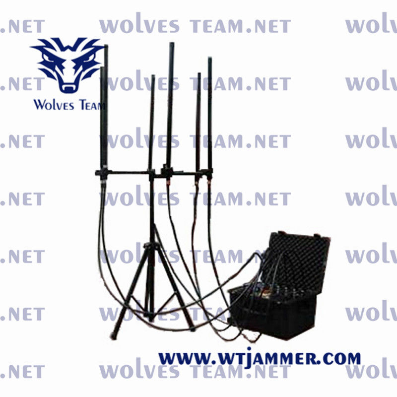 Portable Customize Frequency Signal Waterproof Outdoor Jammer All Cell Phone Signal Jammer