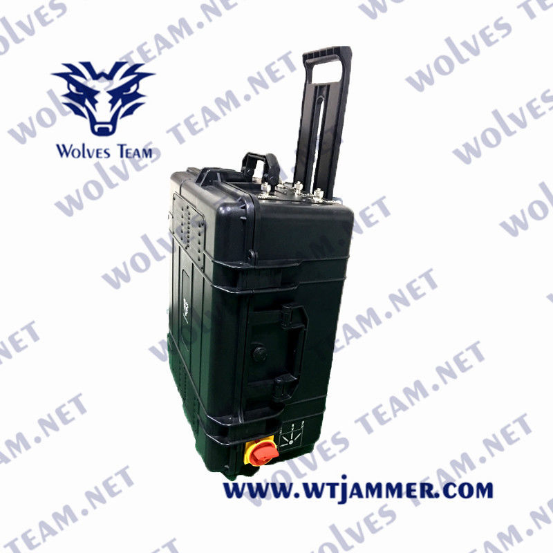 GSM/ 3G/ 4G Cell Phone Signal Jammer Blocker Wi-Fi Bluetooth 2.4G/5.8g GPS Multi Bands