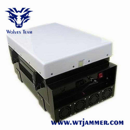 Military 350W High Power Waterproof Outdoor Portable RF GPS WIFI Signal UAV Drone Jammer