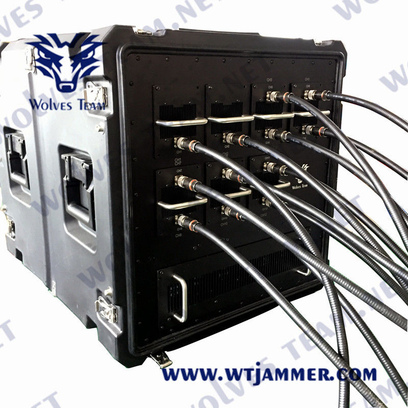 GSM CDMA Anti Uav Drone Jammer 1000m 240VAC For Oil Gas Base Station