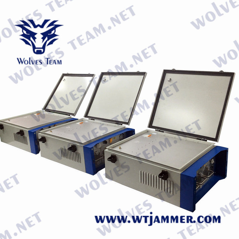 IP68 Outdoor Waterproof WiFi2.4g GSM 3G 4G 5G Cell Phone Prison Jammer Jamming Range 500 Meters