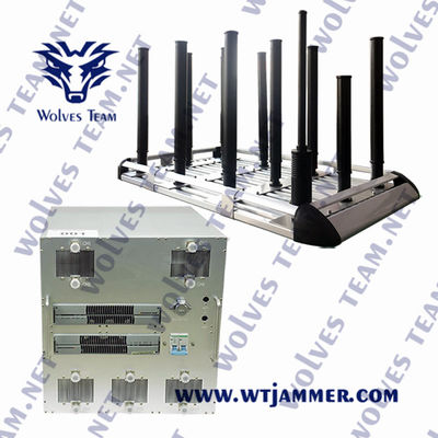 Waterproof Convoy 20MHz to 6000MHz Car Signal Jammer 1300W RF Power