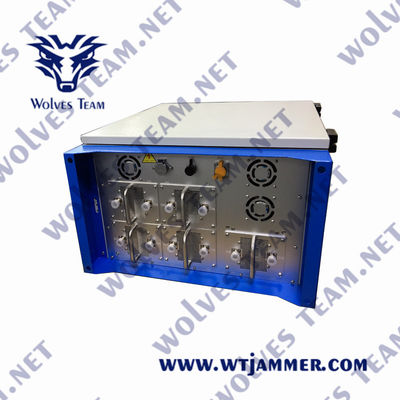 500m Military Signal Jammer Adjustable High Power 600W To 1200W