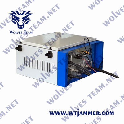 Bomb Waterproof Blocking 1000 meters all wireless signal Jammer fixed on wall Directional Antenna  Metal Housing