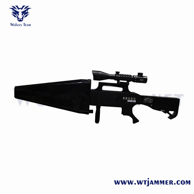 1000m Portable Uav Jammer GSM WiFi 2.4G WiFi 5.8g GPS Signal Drone Jammer