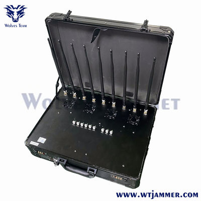 40W 8 Band Portable Handbag WIFI2.4G WIFI5.8G 2G 3G 4G Cell Pone Jammer -WT808TA5-8