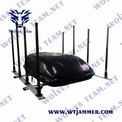 High Speed Data Acquisition White Balck List Signal Jammer for IMSI Vehicle Cellphones 48kg 24 Hours Working Tim