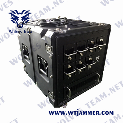 Vehicle Type DDS Programmble 20-6500MHz Signal Jammer White Black List Function  IMIS Catcher System