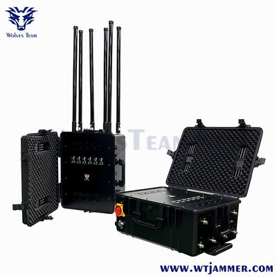 7 Bands High Power Phone Signal Jammer with Lightweight Portable Design and 300-1000m Jamming Radius