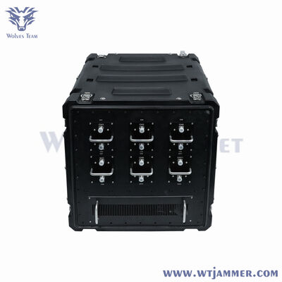 AC220V Power Supply IED Bomb Jammer Featuring Jamming Radius Up To 500 Meters and Size 550×500×400mm Suitable for Security Applications