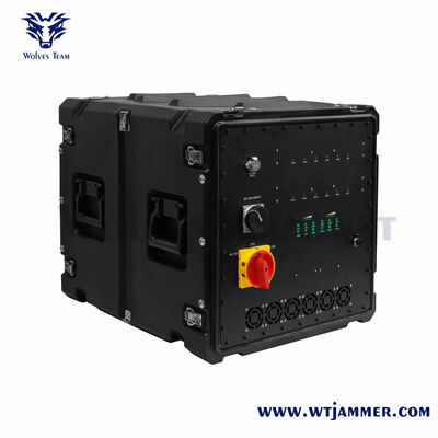 Military High Power 2G 3G 4G GPS WIFI5.8G Cell Phone Signal Jammer.