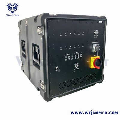 Vehicle Mounted IED Bomb Jammer Signal Jammer System Covering 2G 3G 4G GPS WIFI and 5.8G Frequencies for Military Convoy Safety