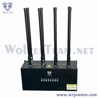 20W 8-Band Desktop Signal Jammer High Power Full Frequency Wireless Blocker