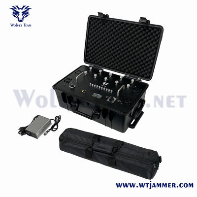 10 Bands 500W Portable Full Frequency Cell Phone Signal Blocker