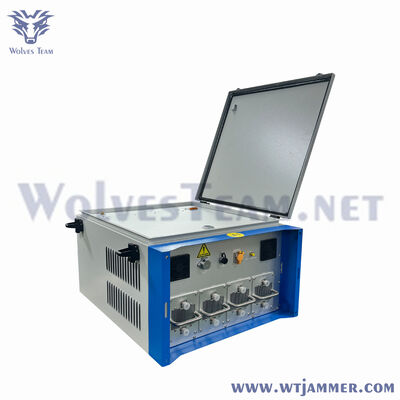 12 Band 1000W Long Distance Waterproof Outdoor Jammer with Replaceable Directional Antenna