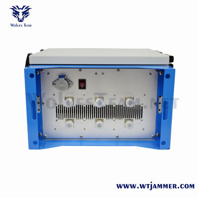 6 Bands 300W High Power Full Band Signal Jammer GSM 3G 4G 5G WiFi