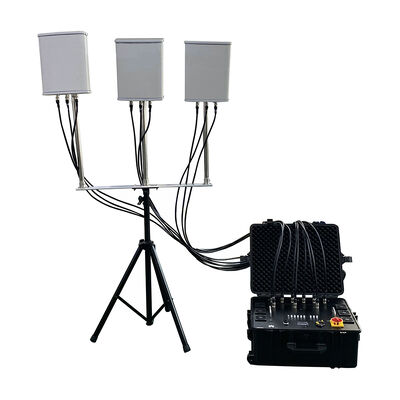 Industrial 330W Portable Vehicle Mounted Signal Jammer AC 110-240V GSM Full Band